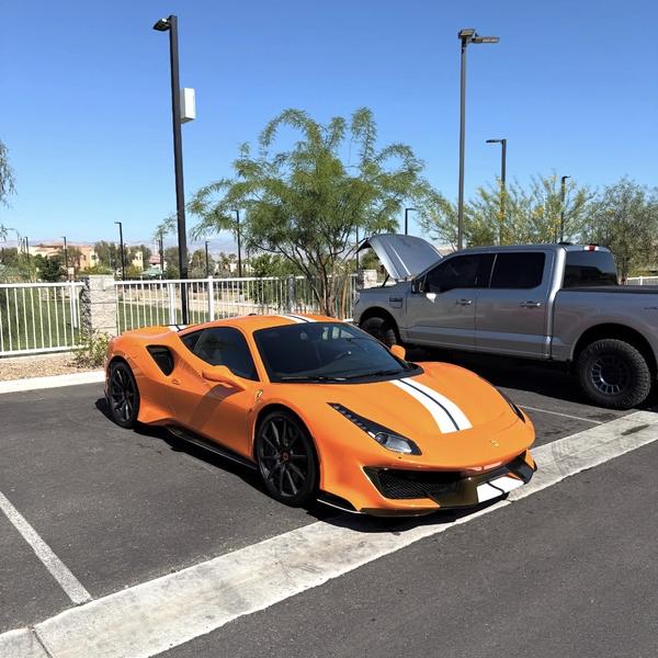 Ferrari 488 Pista detailed by EZGO